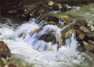 ブルック川の流れ Painting - 渓流チロルの風景 ジョン・シンガー・サージェント